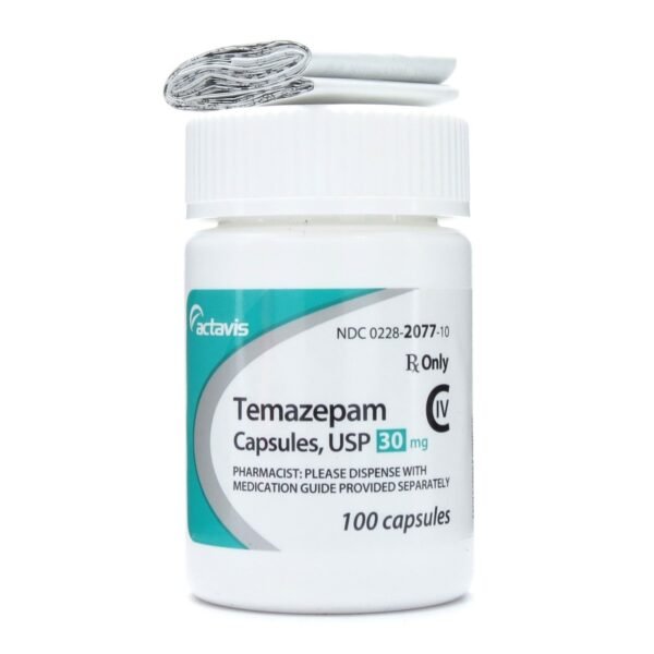 0009926 Temazepam C Iv 30Mg 100 Capsulesbottle Trustmedscare