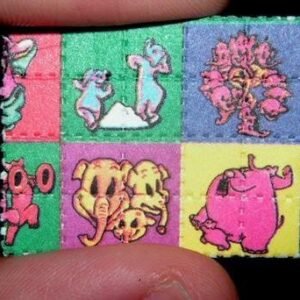 132919 Pink Elephants On Parade Blotter Lsd Dumbo Trustmedscare